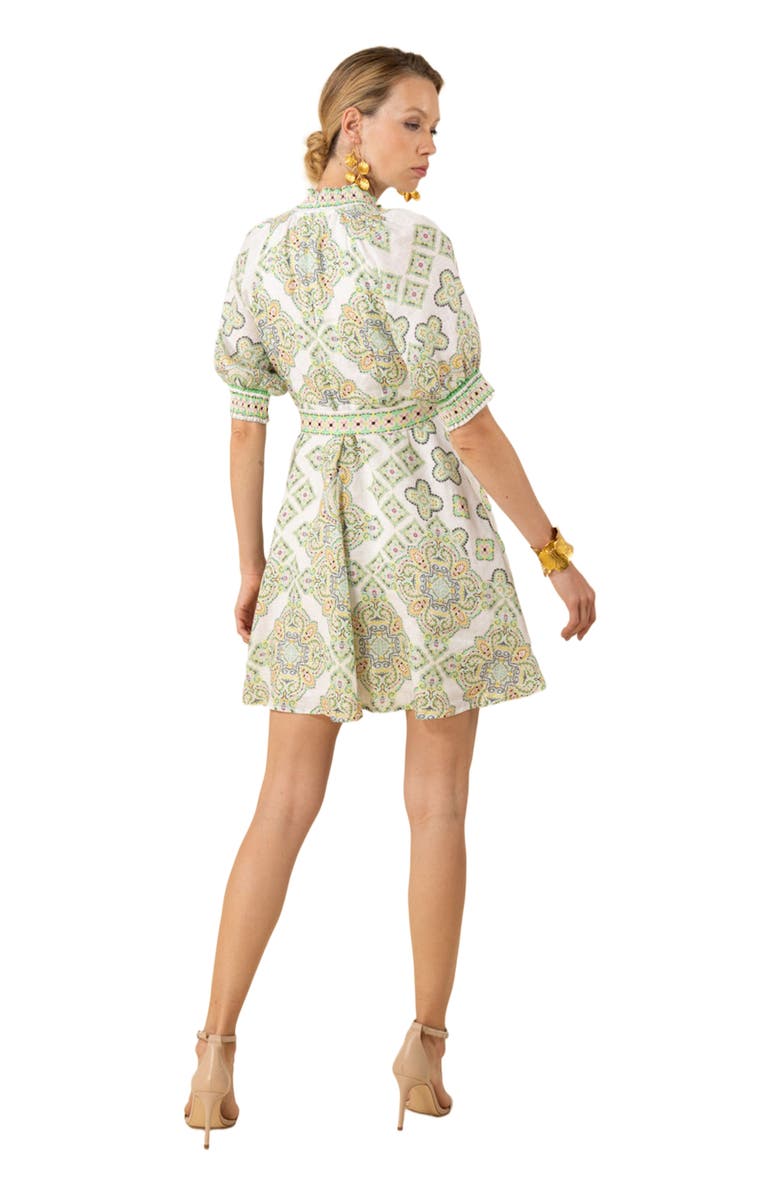 Hale Bob Naya Linen Dress, Alternate, color, 