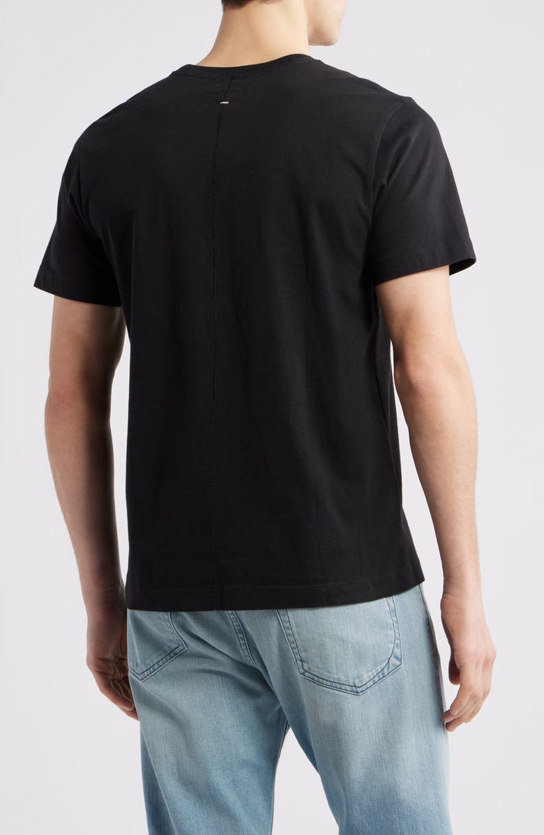rag & bone Dagger Embroidered T-Shirt, Alternate, color, 