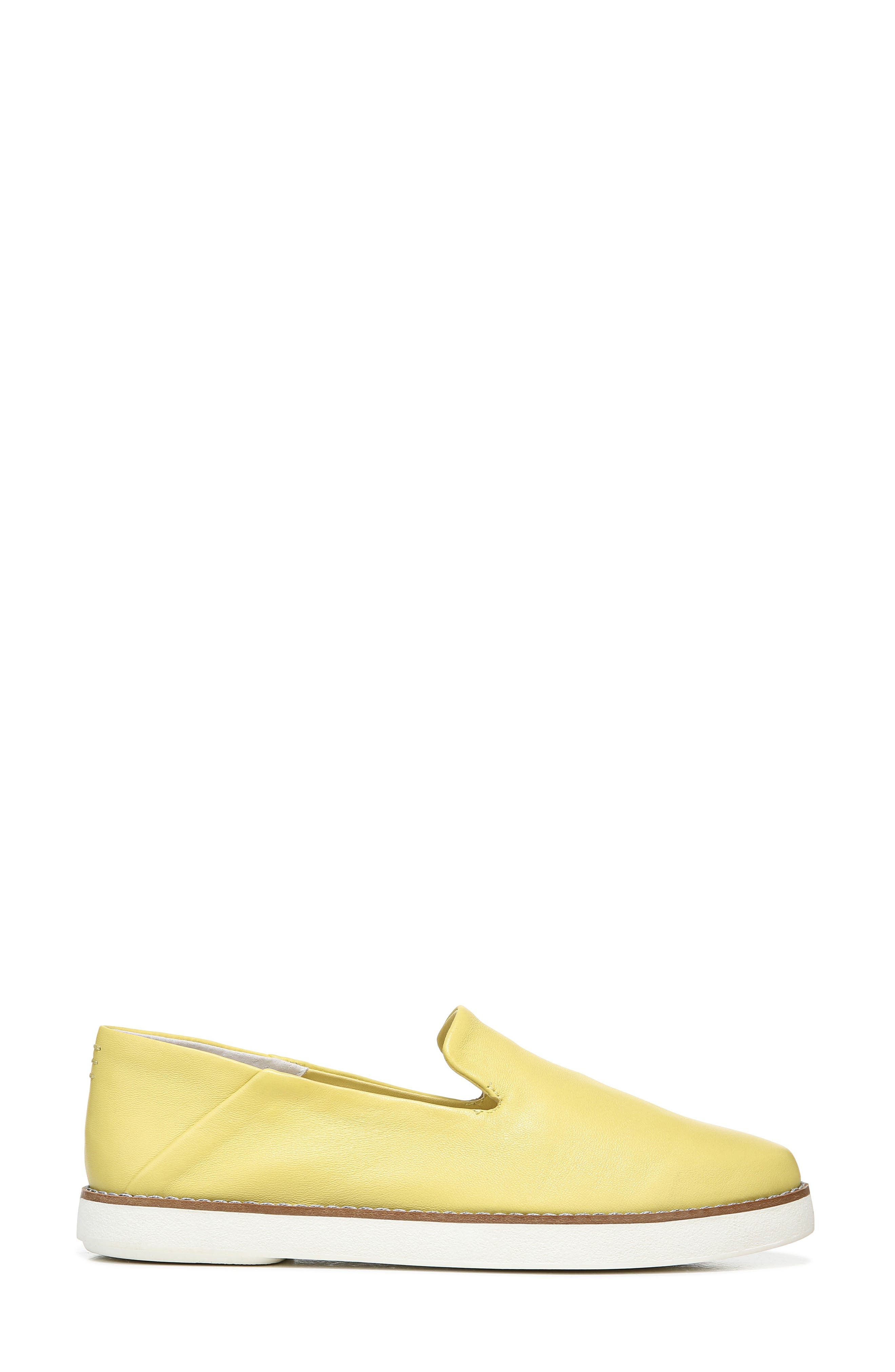 Iconic Flat, Alternate, color, LIGHT YELLOW LEATHER