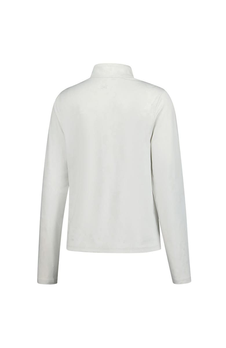 Under Armour Women's Under Armour  White Truist Championship Rose Jacquard UA Tech Quarter-Zip Pullover, Alternate, color, White