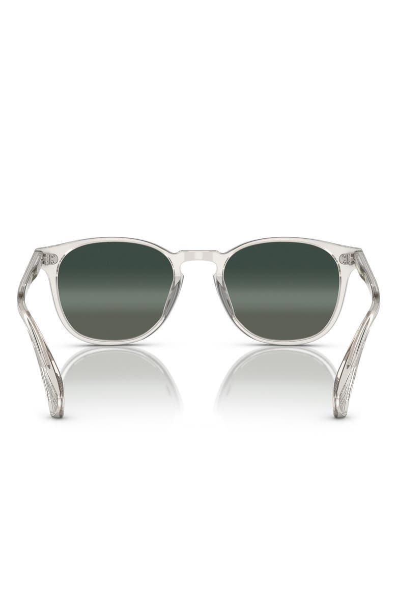 Oliver Peoples 53mm Finley Esq. Sun Phantos Sunglasses, Alternate, color, Black Diamond / Steal Gradient