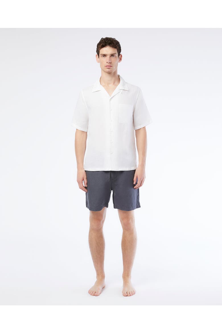 Air Linen Pull-On Short 6", Main, color, GUNMETAL