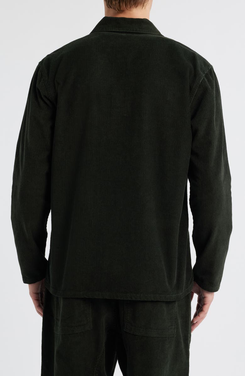 Service Works Organic Cotton Corduroy Button-Up Chore Coat, Alternate, color, Coppice