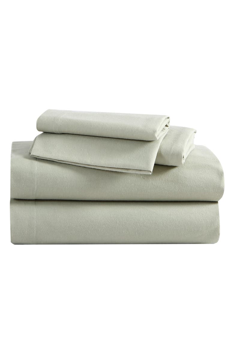 Eddie Bauer Solid Sheet Set, Main, color, Lt-Pastel Green
