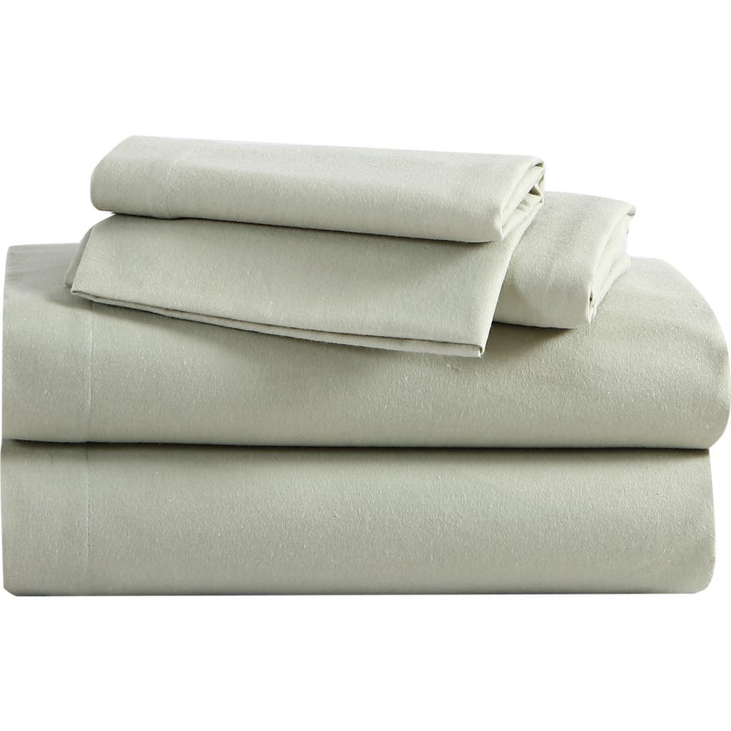 Eddie Bauer Solid Sheet Set In Lt-pastel Green