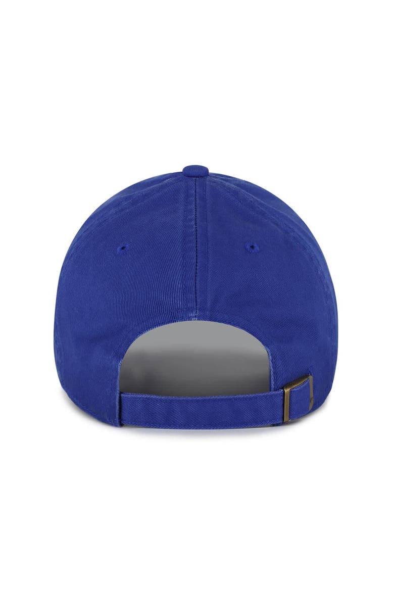 Men's '47  Royal Seattle Seahawks Clean Up Throwback Adjustable Hat, Alternate, color, Royal