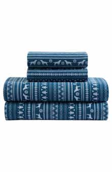 Dog Sweater Cotton Flannel Sheet Set