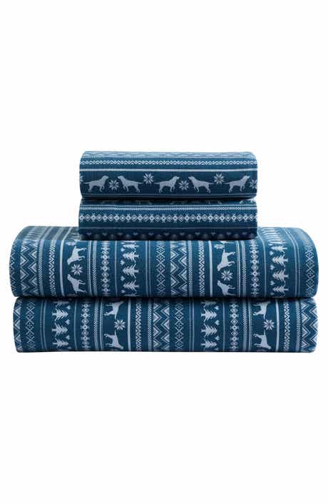 Dog Sweater Cotton Flannel Sheet Set