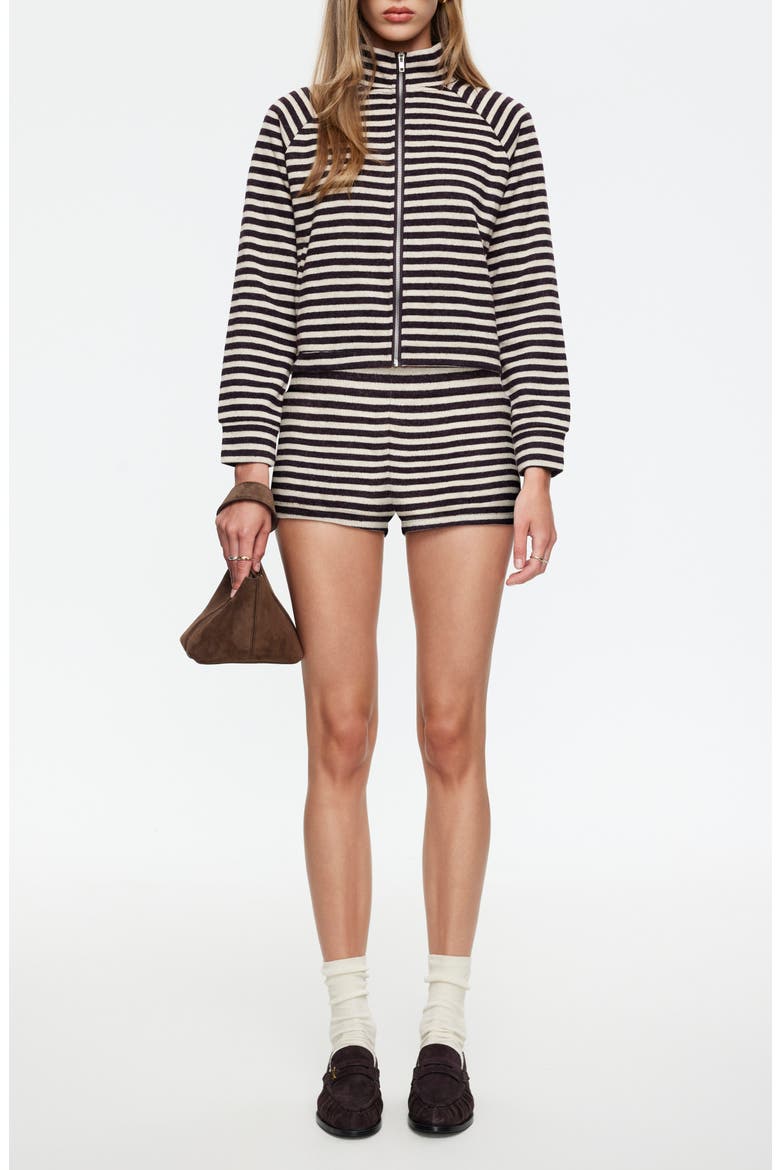 Bloom Knit Jacket, Alternate, color, BEIGE CHOCOLATE