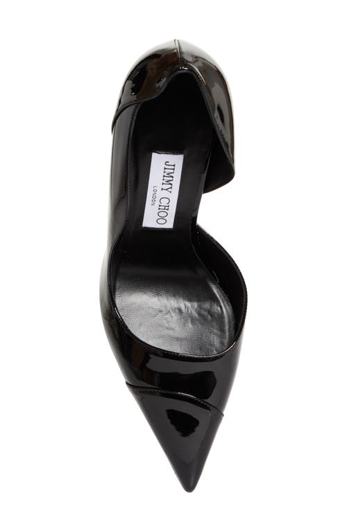 Jimmy Choo Brigitte 100 Patent Leather Pumps In Black