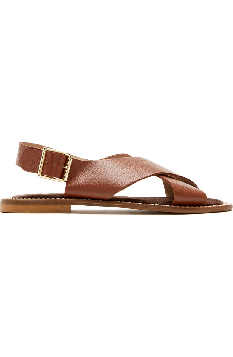 La Canadienne Freeda City Dry<sup>™</sup> Waterproof Slingback Sandal, Alternate, color, Caramel Pebble