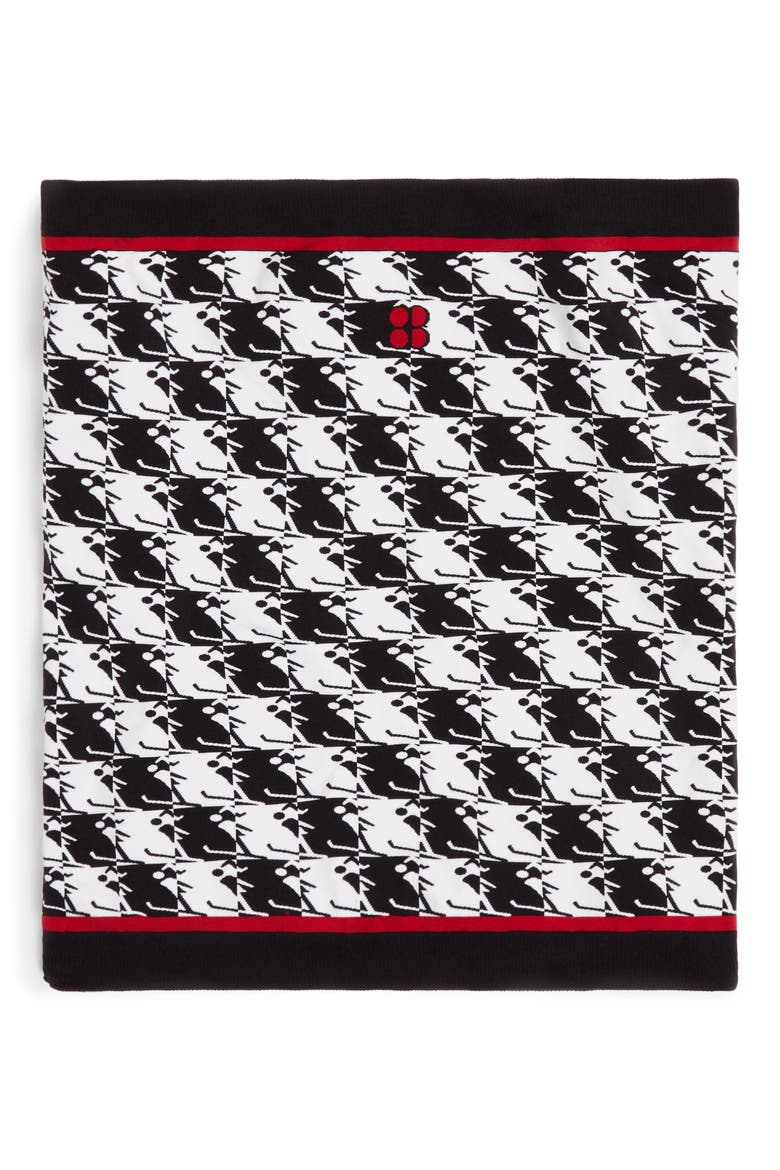 Reversible Seamless Neck Warmer, Alternate, color, SKI BETTY JACQUARD