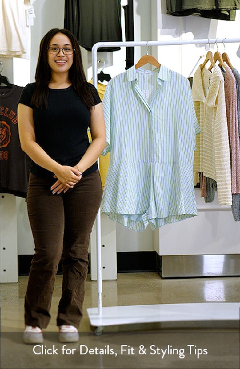 Sebastian Stripe Romper, sales video thumbnail