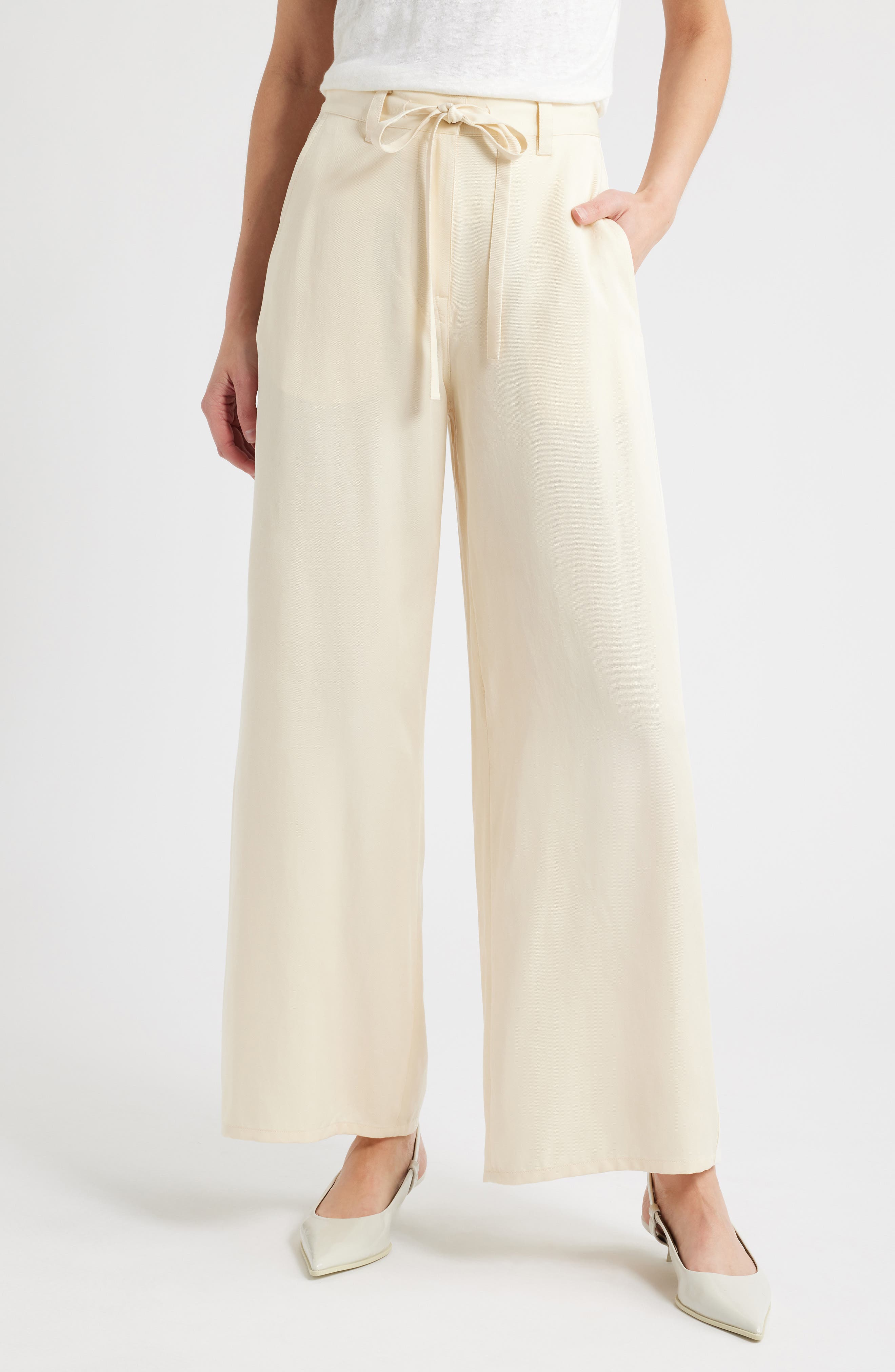 COS Wide Leg Drawstring Pants