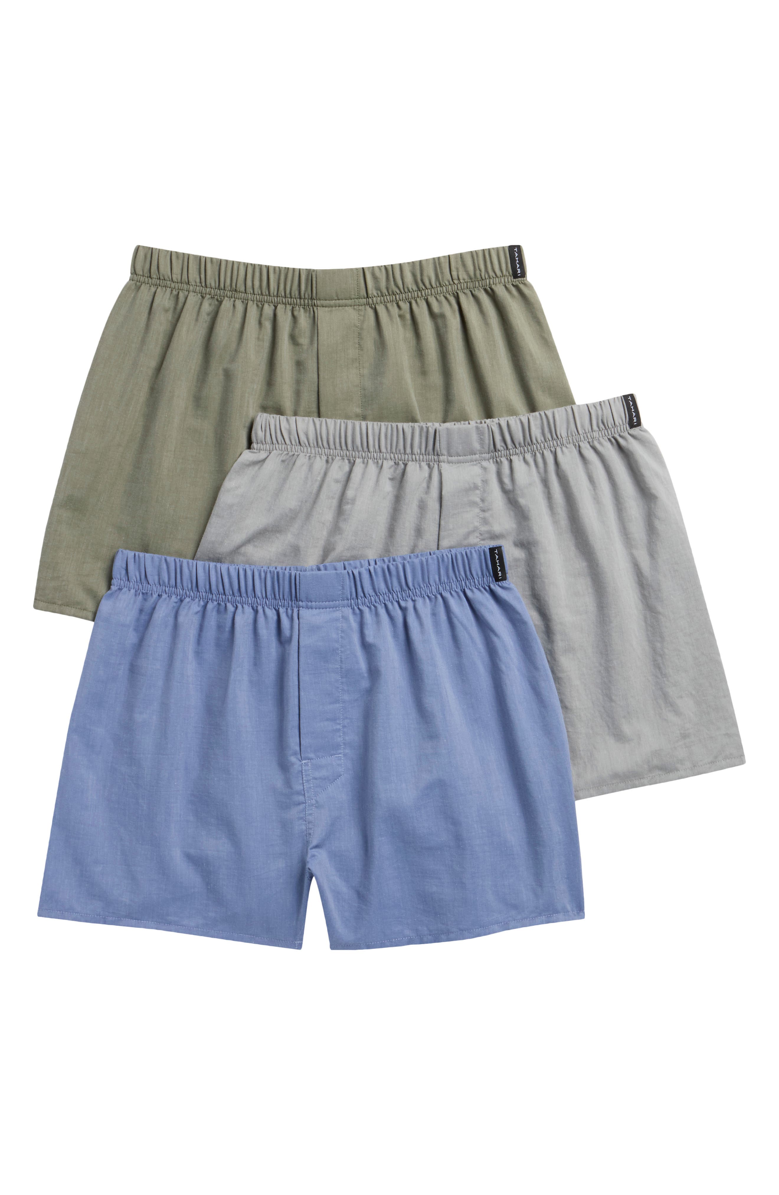 3-Pack Woven Boxers
