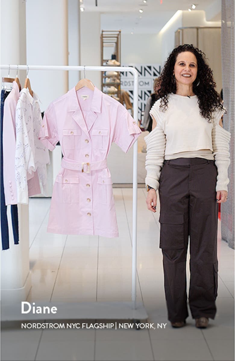 Everest Safari Belted Minidress, sales video thumbnail