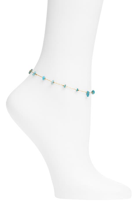Turquoise Anklet