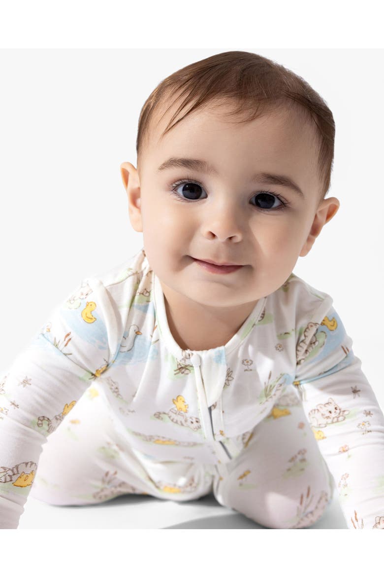 Baby Tiny Tails Tales Convertible Footie, Alternate, color, Tiny Tails Tales