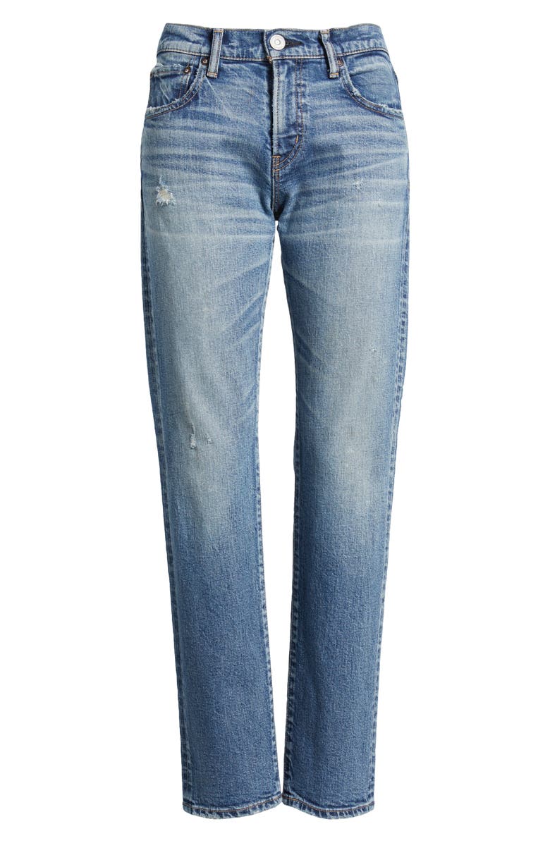 MOUSSY VINTAGE Linden Slim Straight Leg Jeans, Alternate, color, Light Blue