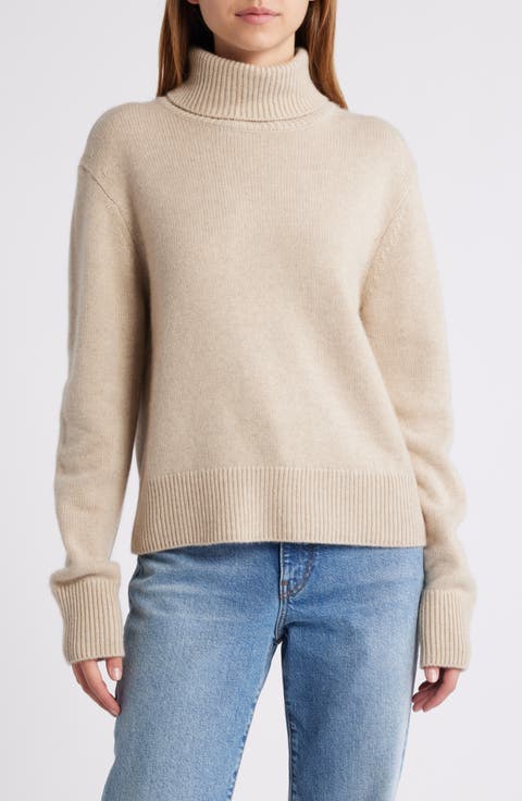 Turtleneck cashmere sweater