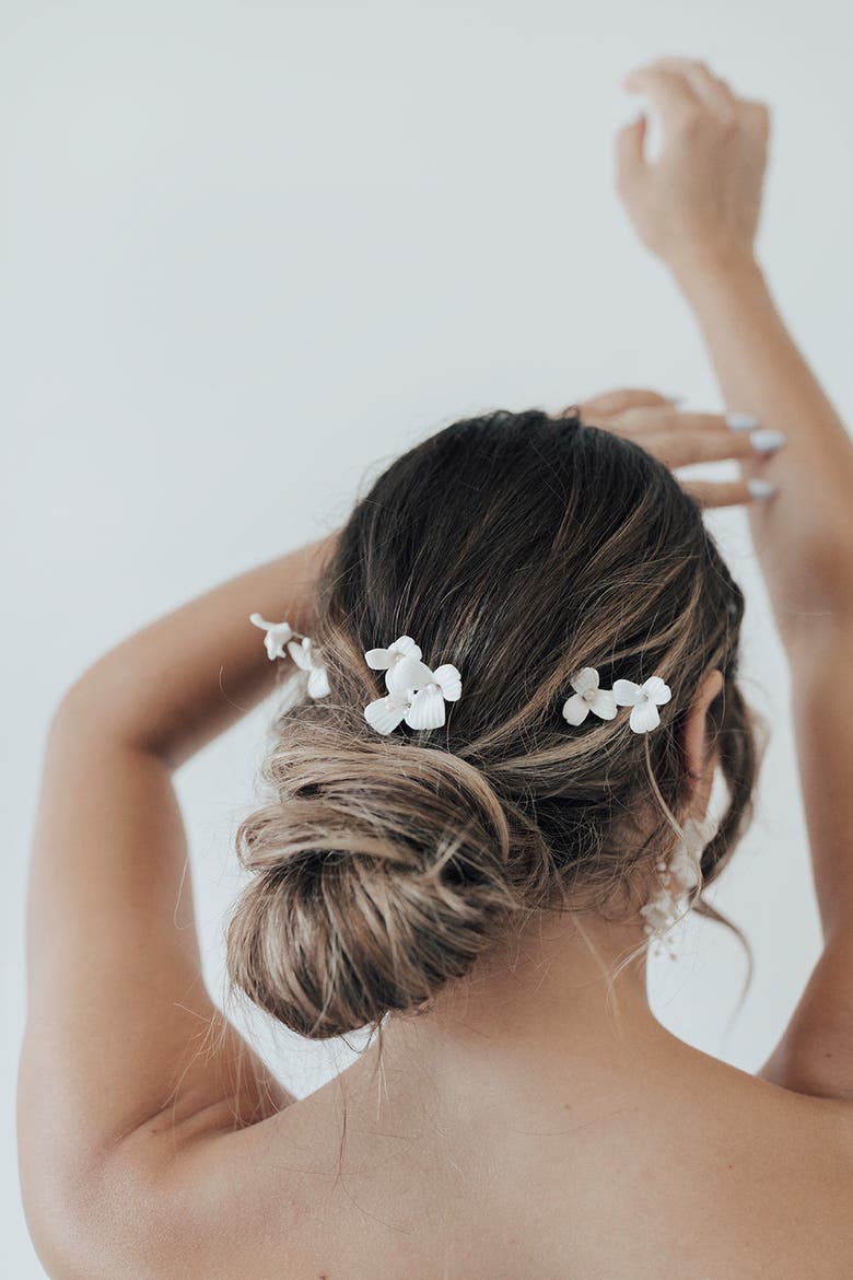 Kennedy Bridal Pins, Alternate, color, Gold