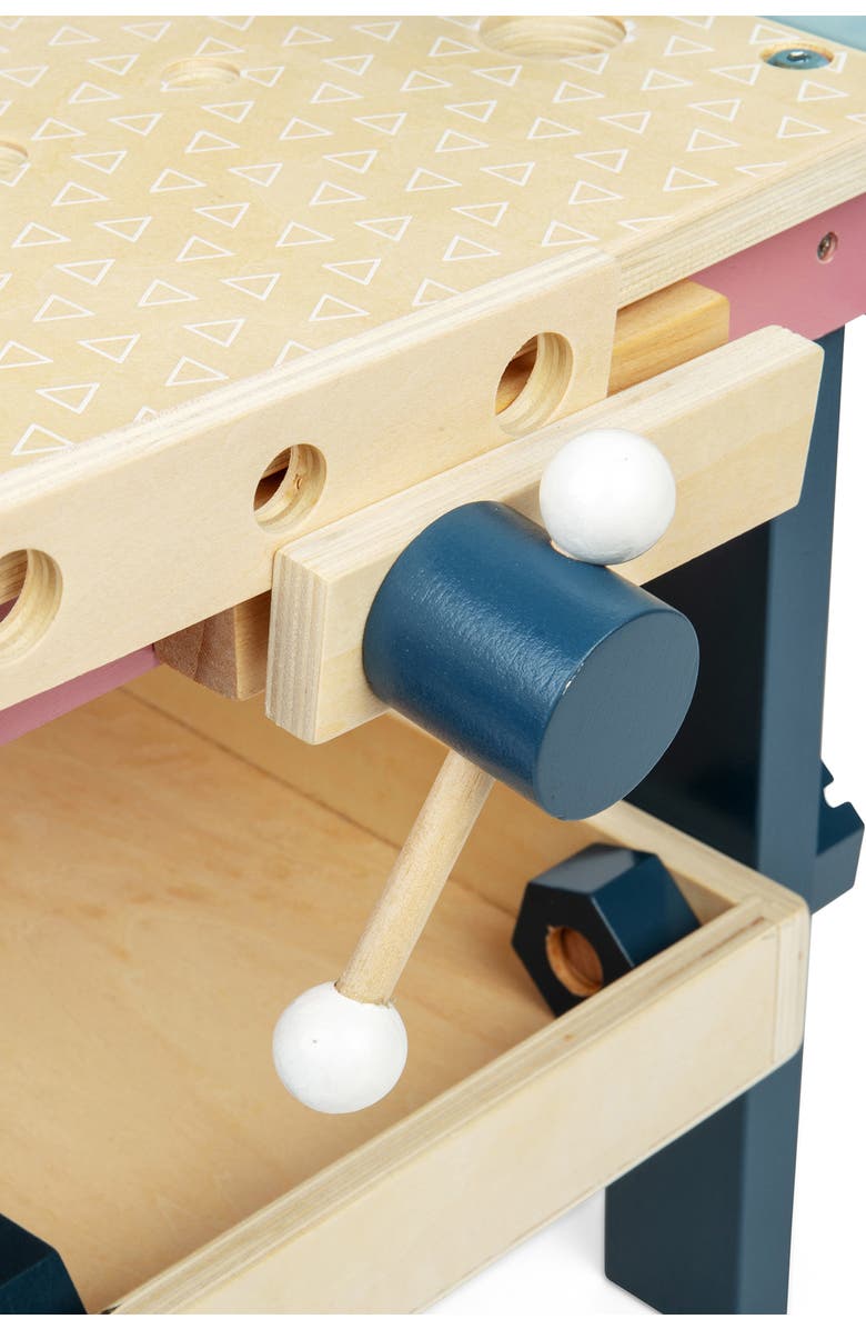 Bigjigs Toys Tool Bench, Alternate, color, Multicoloured