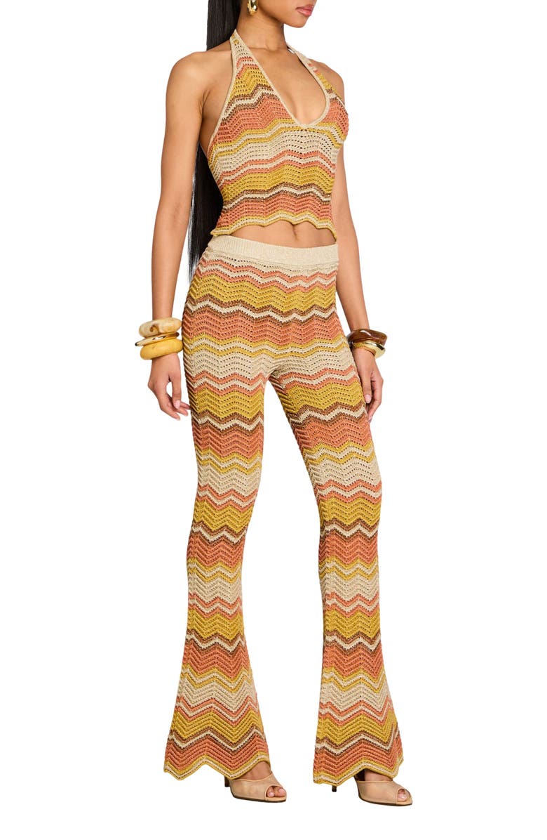 Retrofête Amira Crochet Pants, Main, color,