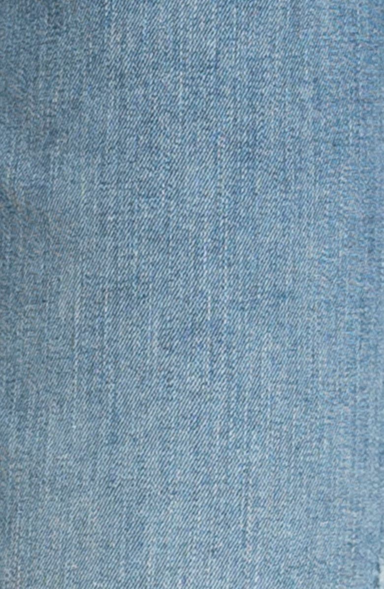 Seraphine Over the Bump Distressed Cuffed Maternity Jeans, Alternate, color, 