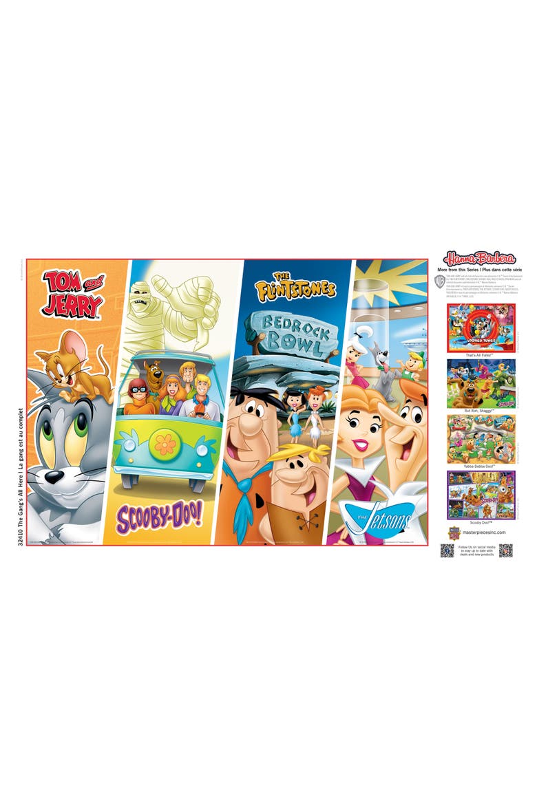 Hanna-Barbera Classics 500 Piece Puzzle, Alternate, color, Multicolor