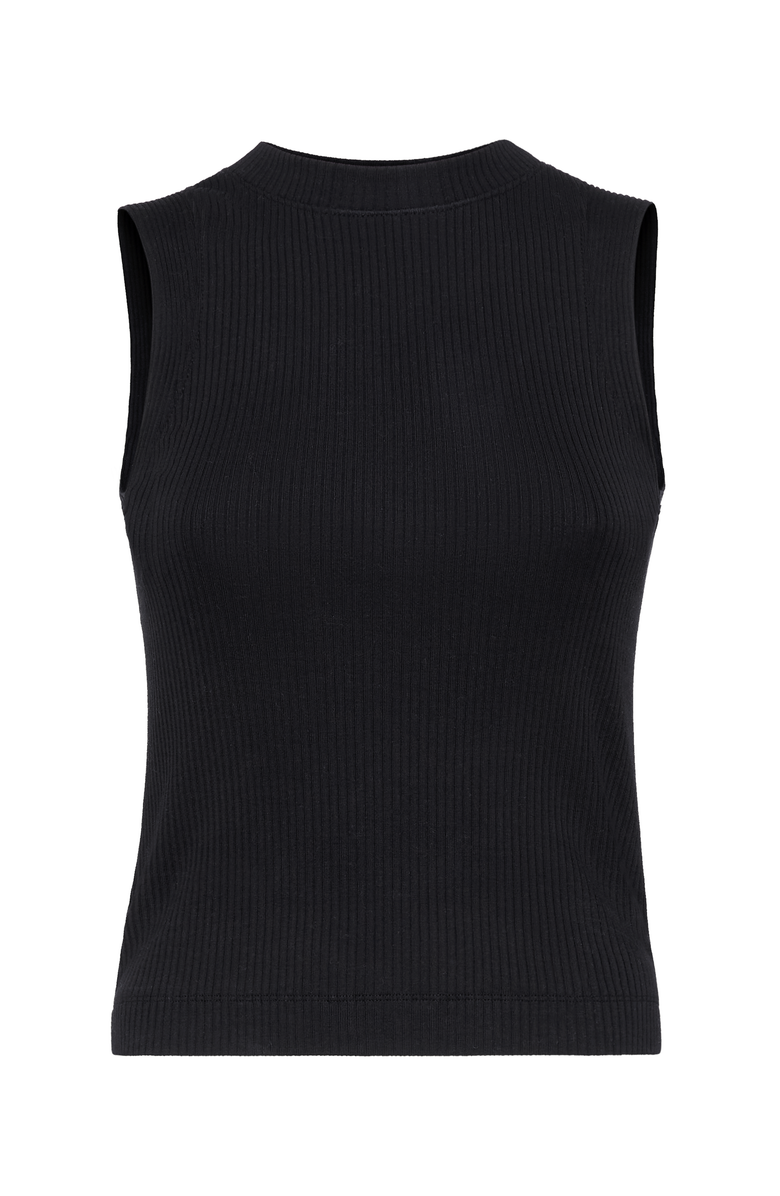 Brunello Cucinelli Ribbed jersey top, Main, color, 