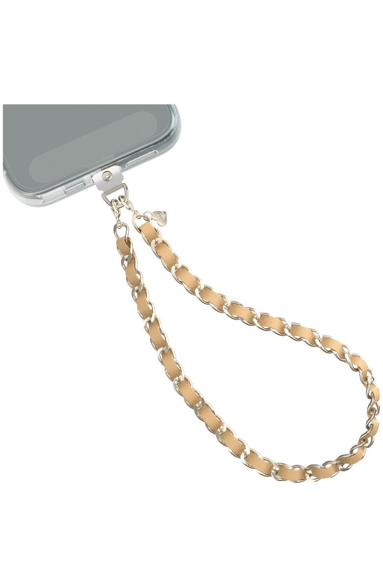 VELVET CAVIAR Phone Charm, Alternate, color, Beige