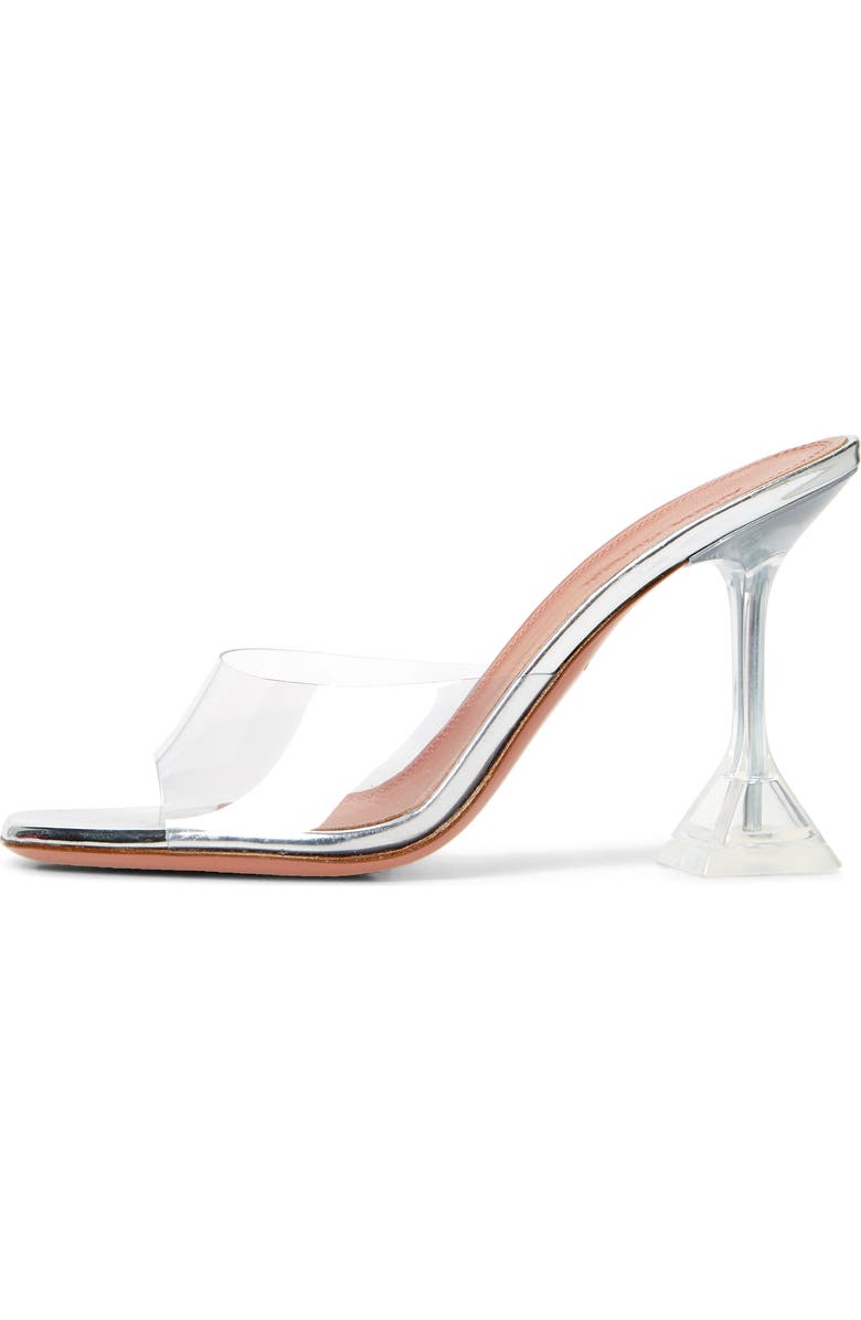 Amina Muaddi Lupita Glass Sandal, Alternate, color,