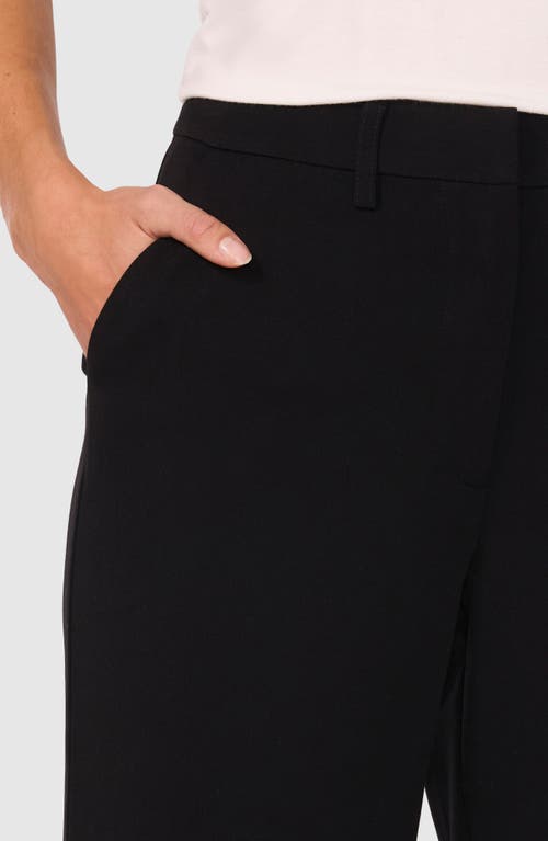 Halogenr Halogen(r) High Waist Straight Leg Pants In Rich Black