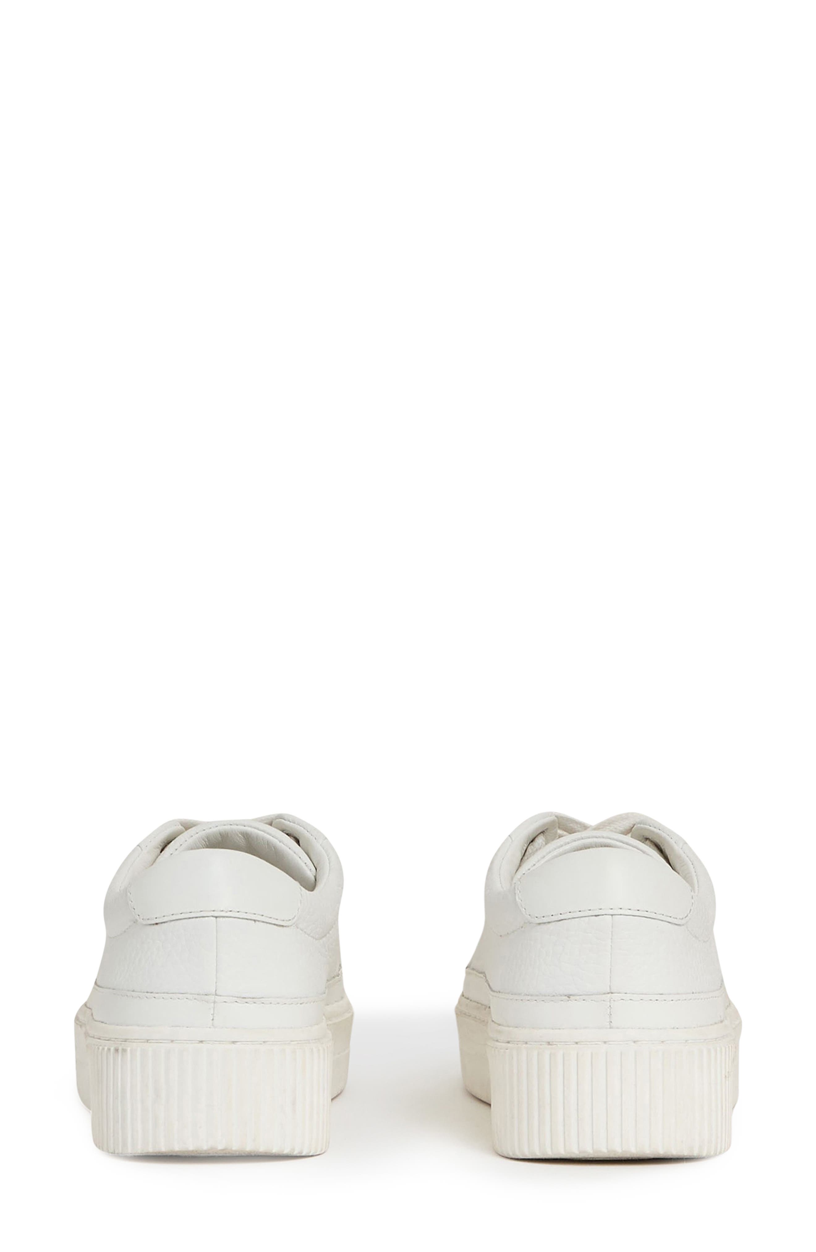 Reiss Leanne Platform Sneaker, Alternate, color, White