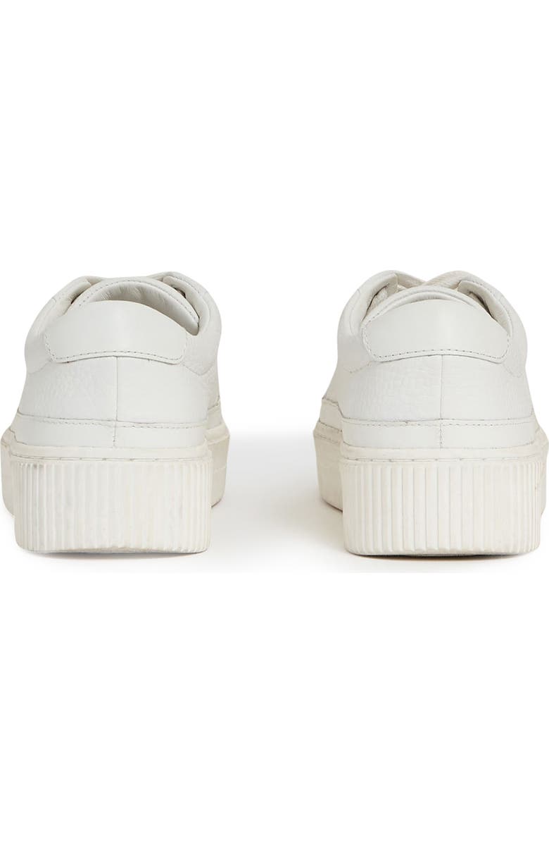 Reiss Leanne Platform Sneaker, Alternate, color, White