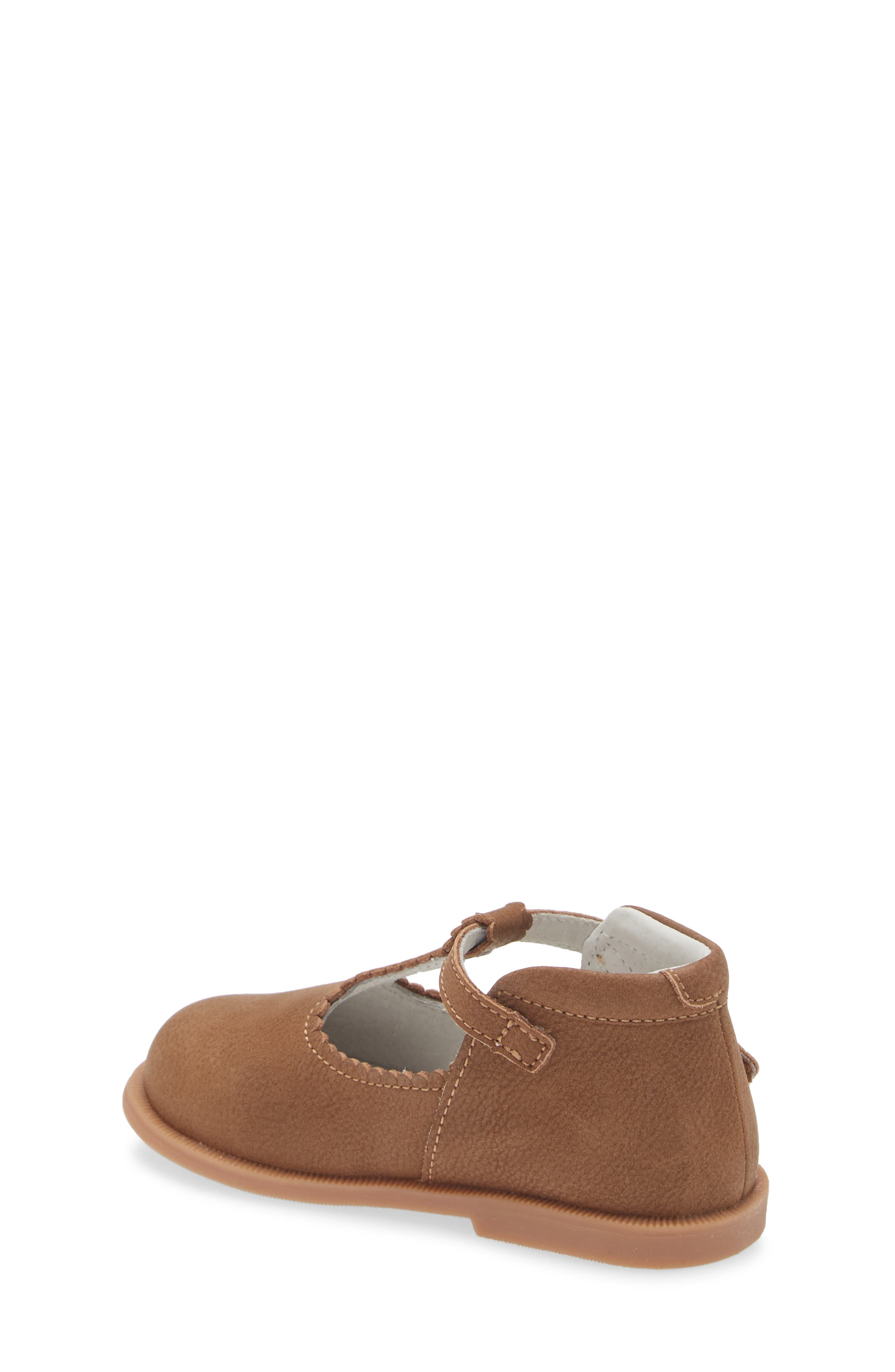 L'AMOUR Kids' Louise T-Strap Shoe, Alternate, color, Chestnut