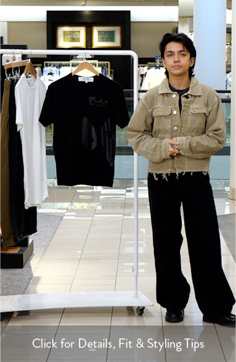 Inverted Heart Print T-Shirt, sales video thumbnail