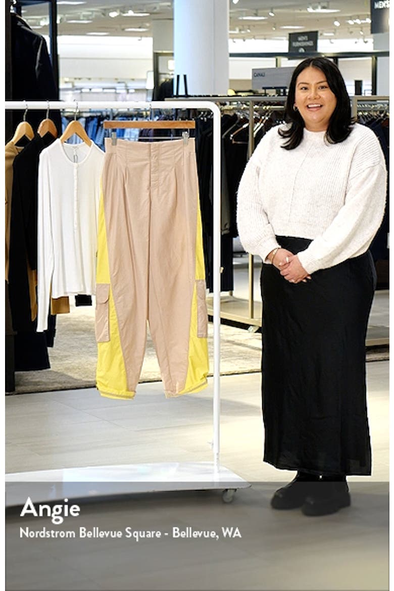 Mesmerize Me Colorblock Cargo Pants video