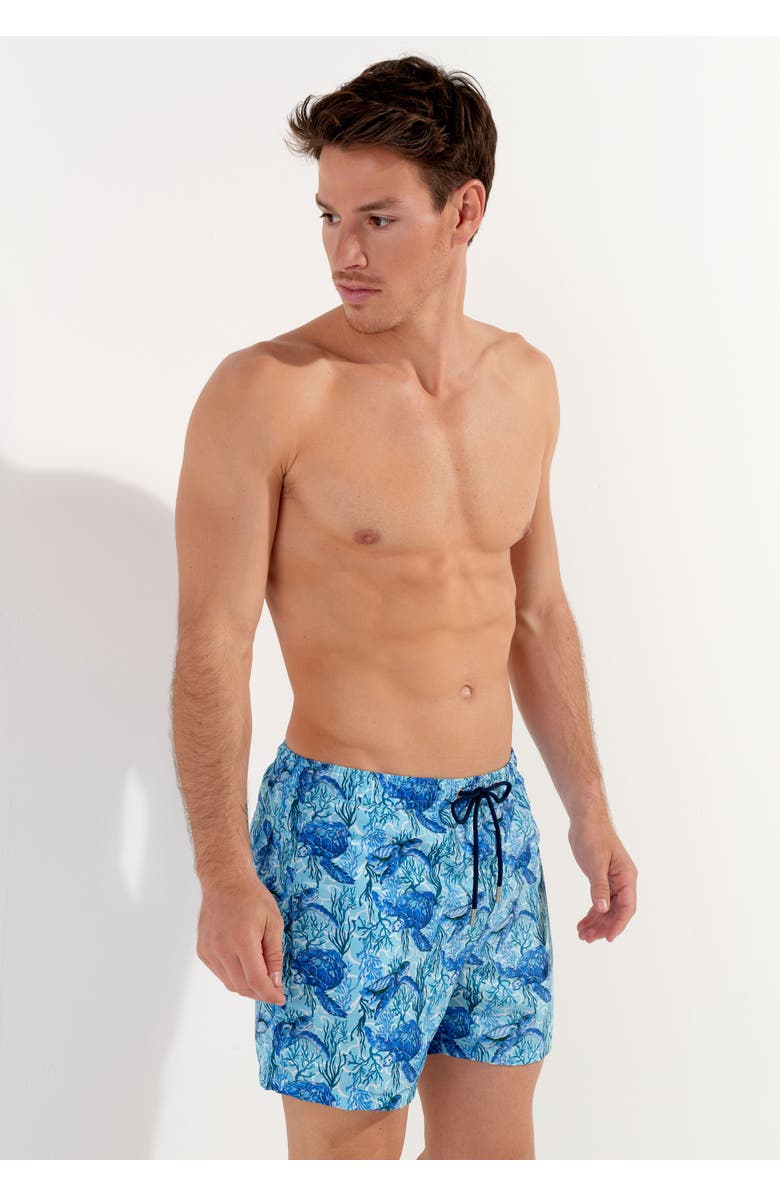 HOM Tartane Beach Boxer, Alternate, color, Blue Print