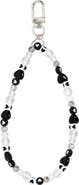 BP. Beaded Heart Phone Wrist Strap Charm