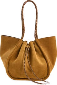 Proenza Schouler Large Ruched Suede Tote
