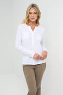 Anatomie Calista Roll up Henley Top