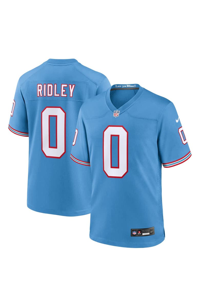 Nike Youth Nike Calvin Ridley Light Blue Tennessee Titans Alternate Game Jersey, Main, color, Light Blue