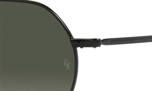 Ray Ban Ray-ban Jack 53mm Round Sunglasses In Black