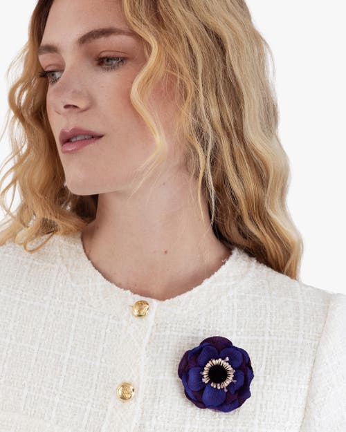 Helena Simon The Indigo Anemone In Purple