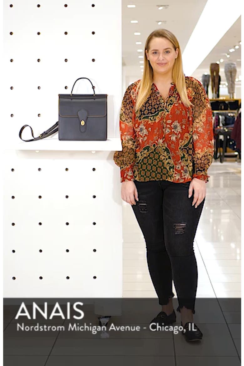 Willis Leather Top Handle Satchel video