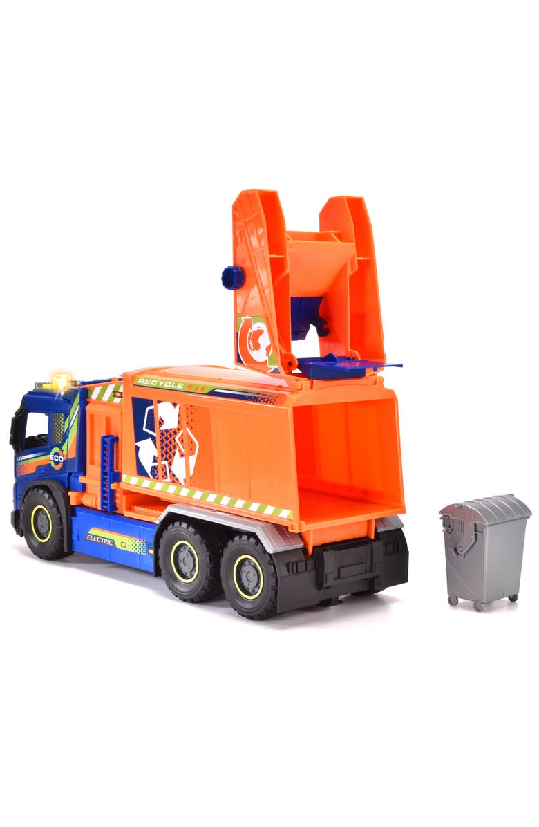 Dickie Toys Giant Garbage Truck Toy Vehicle, Alternate, color, Multicolored