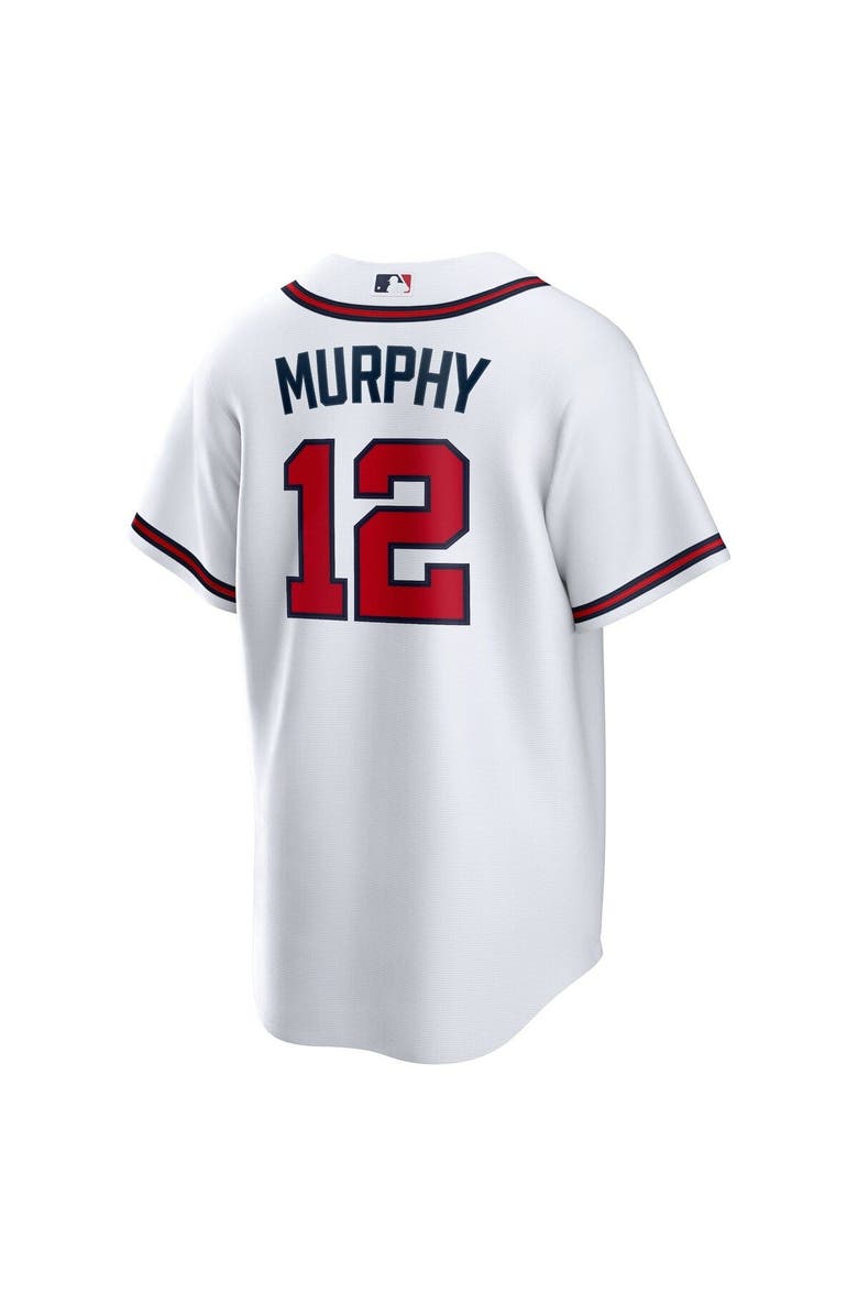 Nike Men's Nike Sean Murphy White Atlanta Braves Replica Player Jersey, Alternate, color, 