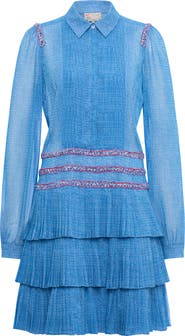 Maison Common Knee Length Plissee Dress