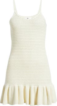 BP. Open Stitch Cover-Up Minidress